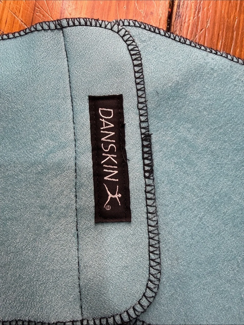 Danskin Turquoise and Black Fitness Waist Belt